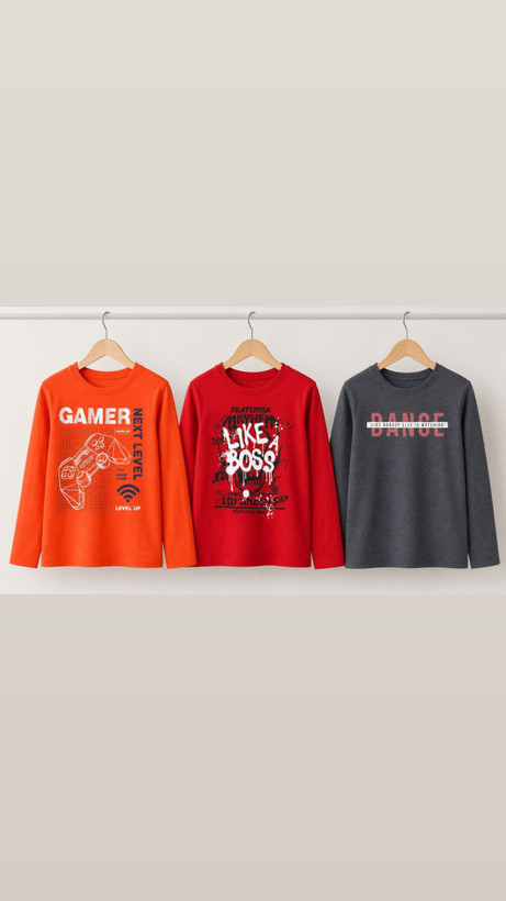 بلوز نخی پسرانه وارداتی primark سه رنگ
